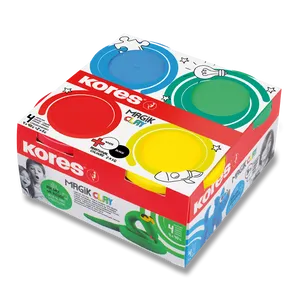 Modelowanie związku Kores Magik Clay o podstawowym kolorze, 4 x 160G